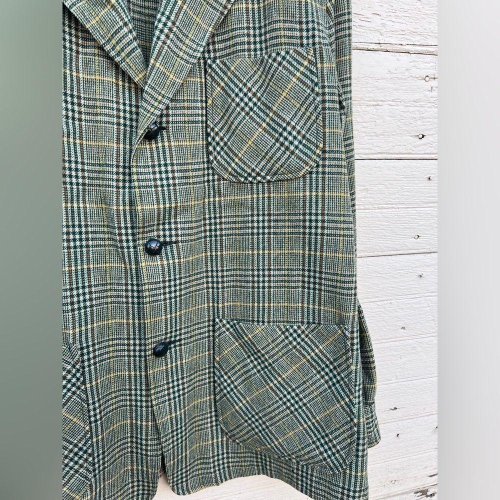 1960s Pendleton Wool Lightweight Long Jacket - image 7